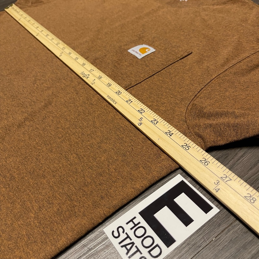 Carhartt Loose Fit Tan Mens Size XL T-Shirt - Picture 6 of 12